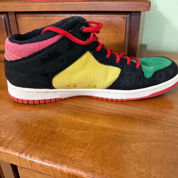 Ipath vintage Men's Grasshopper XT skatebosrd Sneaker, Rasta size 8.5 rare shoes - Picture 7 of 13